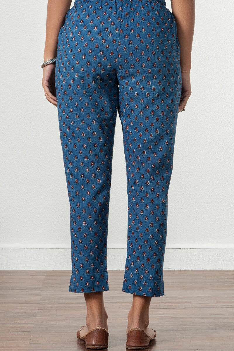 Sehra Zainab Bagru Narrow Pants