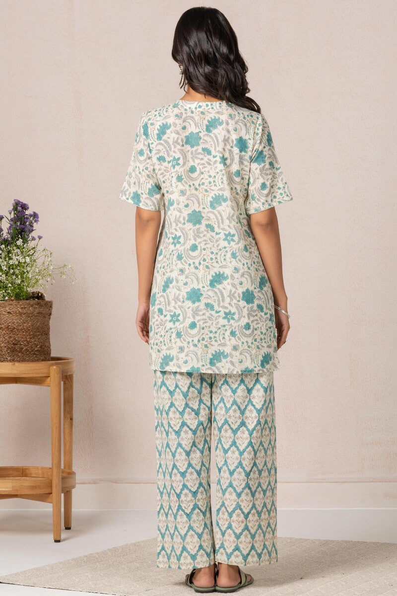 Nasrine Sehnaz Sanganeri Pyjama Set
