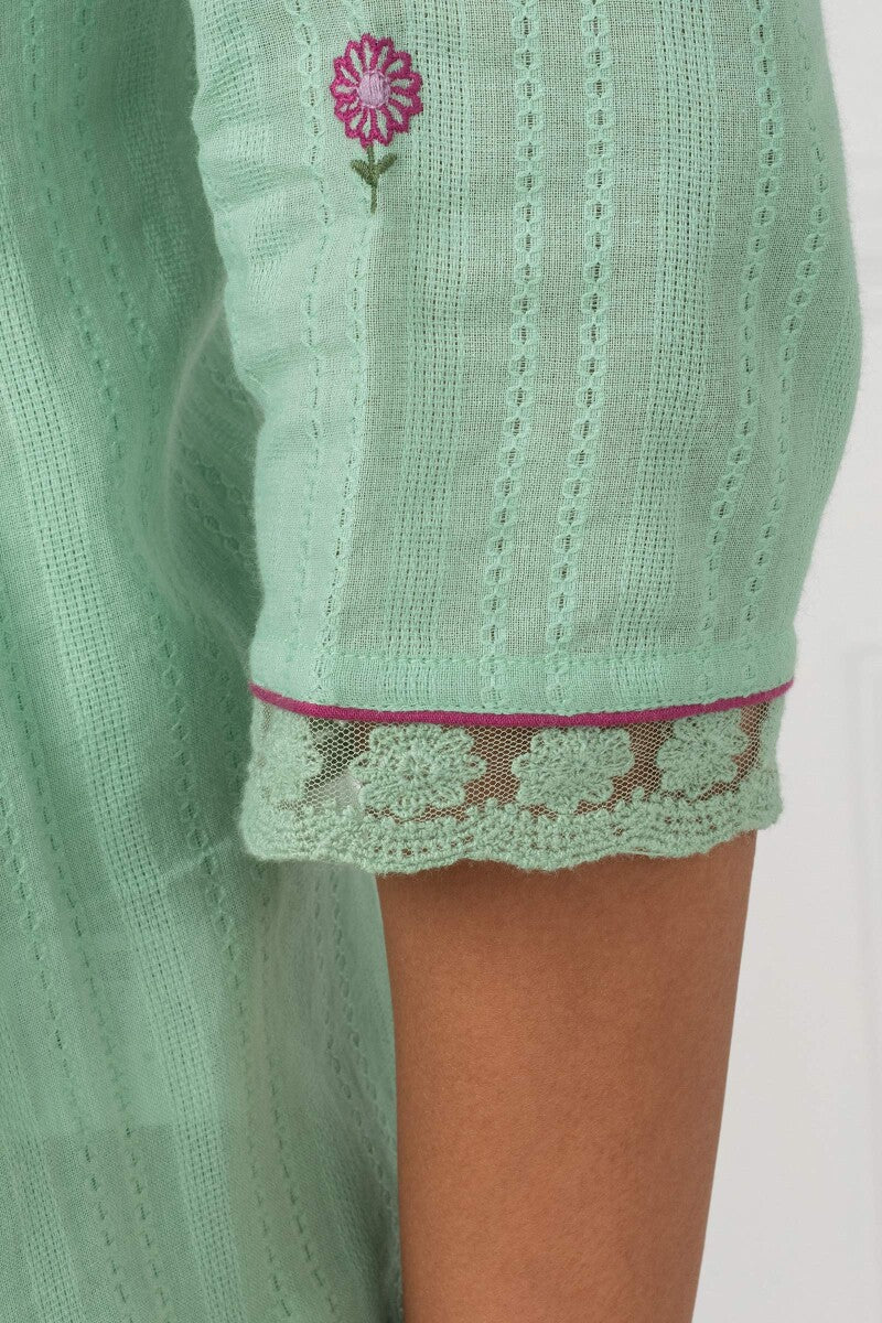 Gulnaz Siya Dobby Kurta