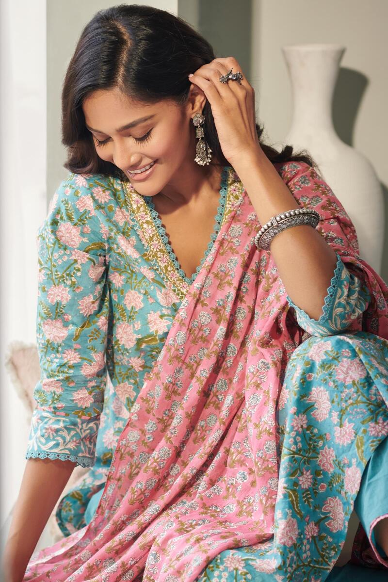 Nasrine Rabiya Sanganeri Dupatta