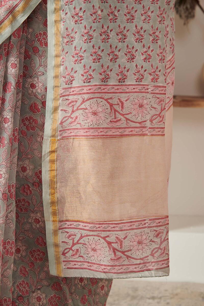 Gauhar Sarah Cotton Silk Saree