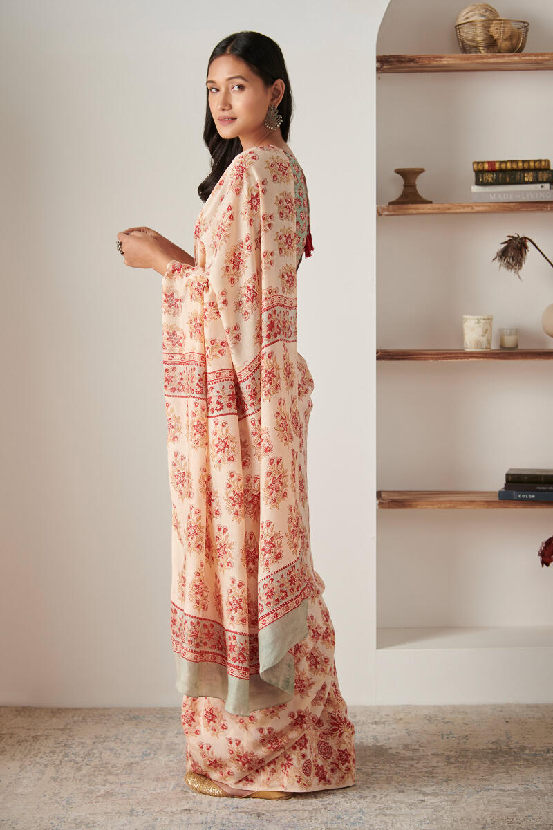 Nasrine Inaya Sanganeri Modal Saree
