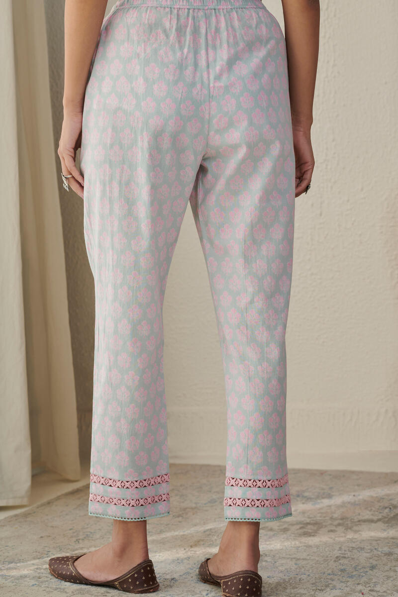 Nasrine Amyra Sanganeri Narrow Pants