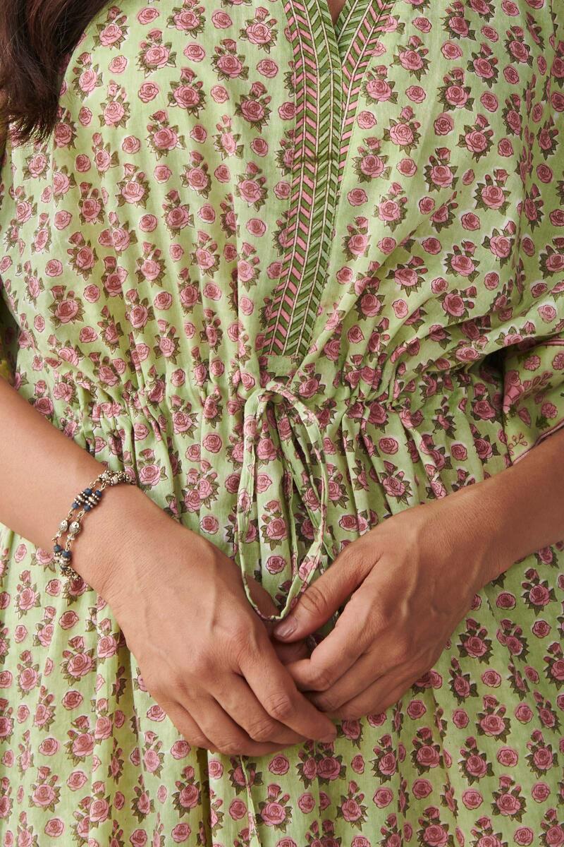 Gulbarg Mehr Sanganeri Kaftan