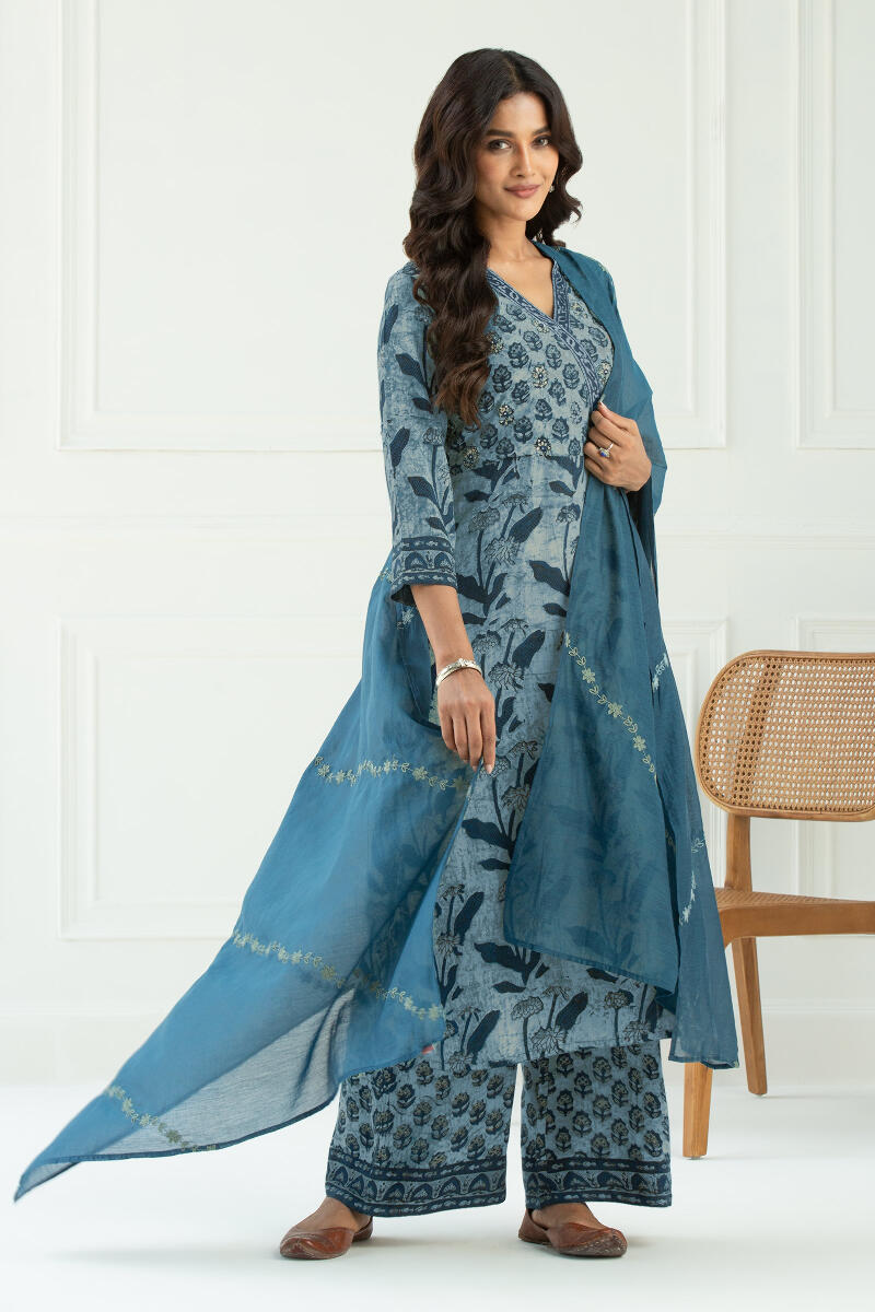 Sehra Zarina Cotton Silk Dupatta