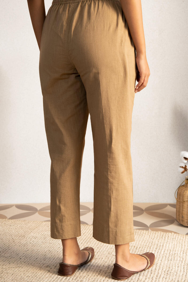 Roza Jia Brown Pants