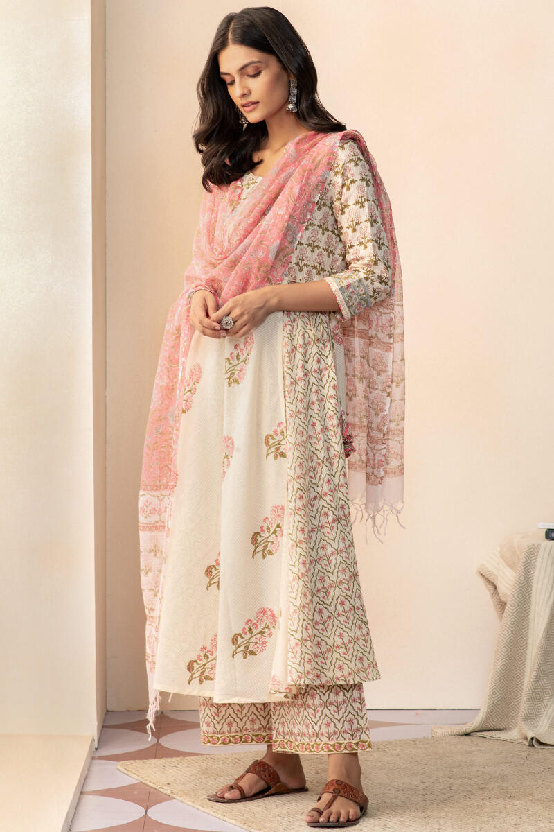 Nasrine Mahek Sanganeri Kota Dupatta