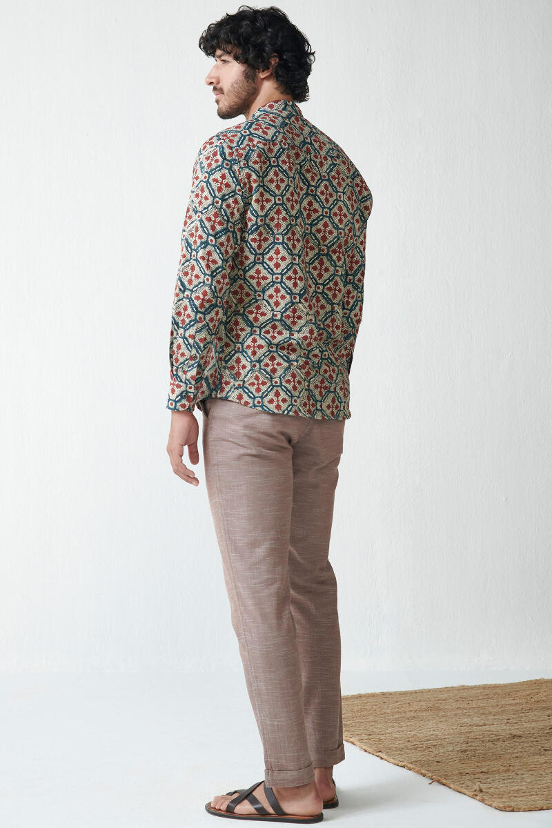 Zaid Mihir Bagru Shirt