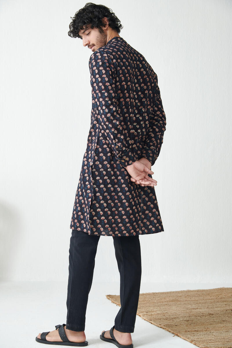 Zaid Mihir Bagru Kurta