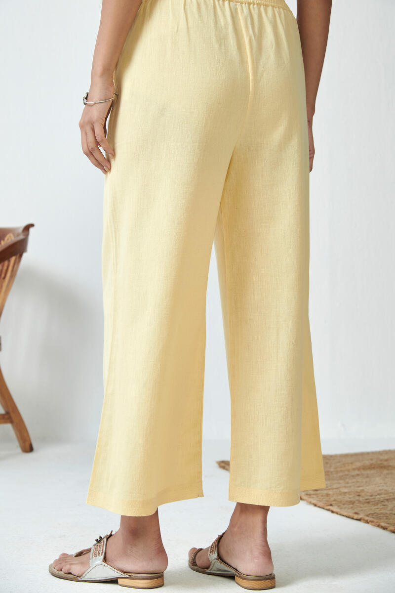 Roza Yellow Flex Cotton Farsi
