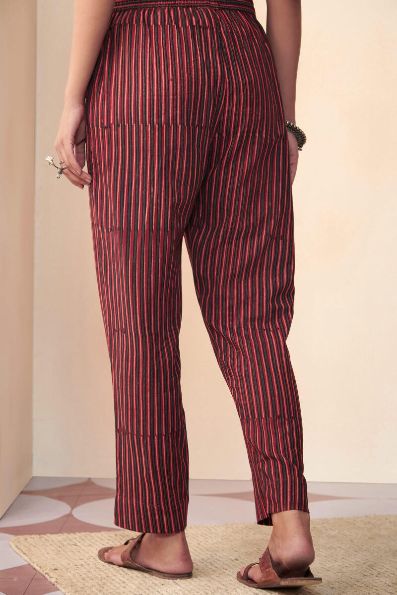 Sehra Nizam Ajrak Narrow Pants