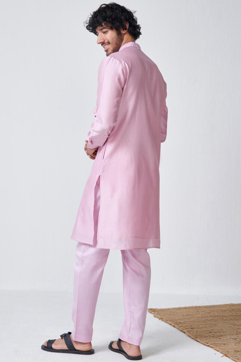 Zaid Ahaan Chanderi Kurta