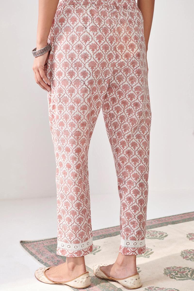 Gauhar Gulshan Sanganeri Narrow Pants