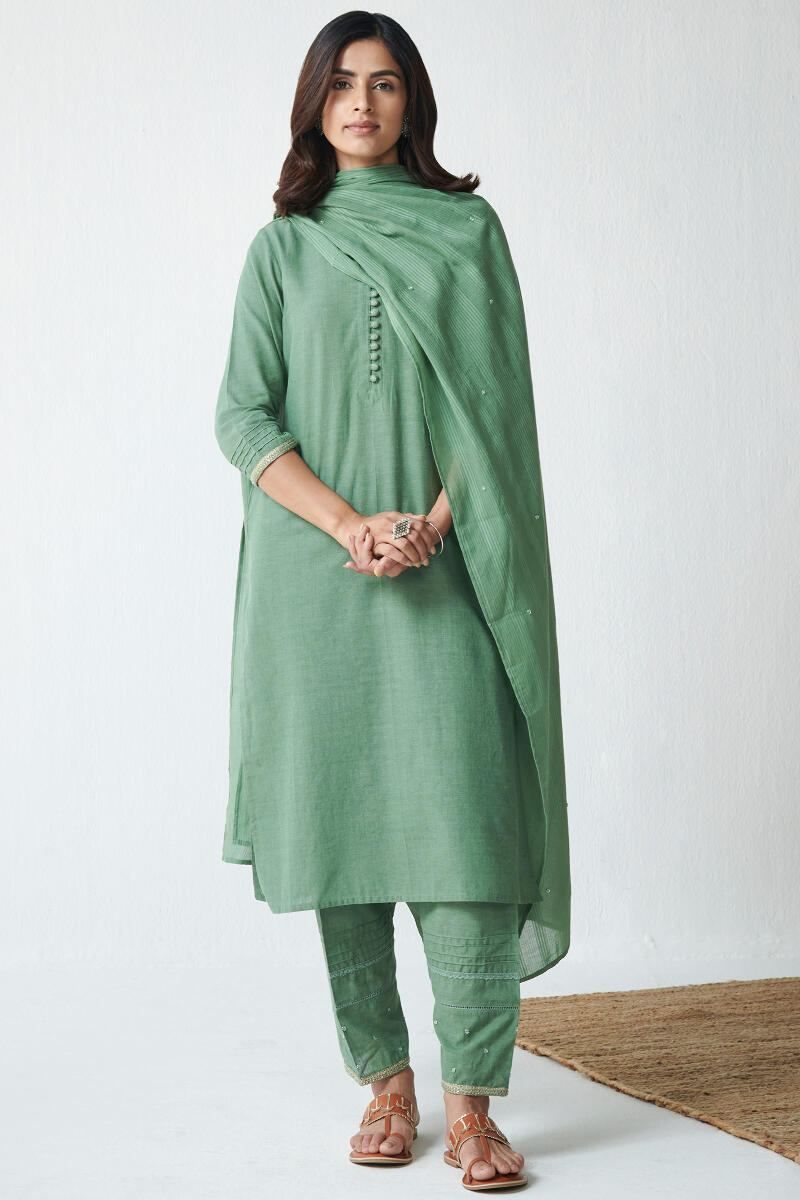 Mirza Jia Cotton Dobby Dupatta
