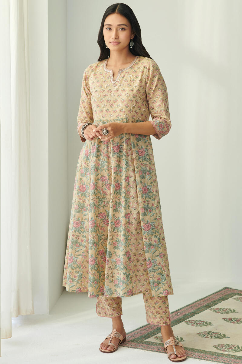 Nasrine Yasmine Sanganeri Kurta