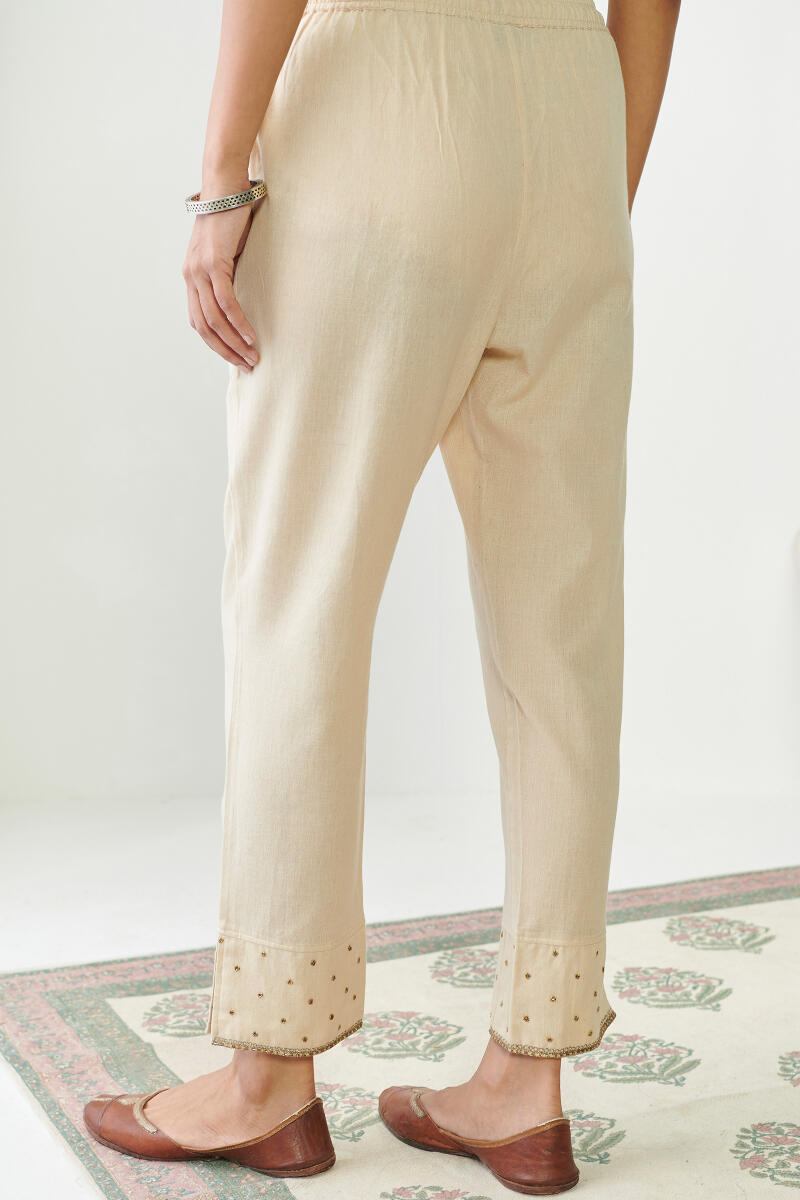 Mirza Jasmine Handloom Narrow Pants