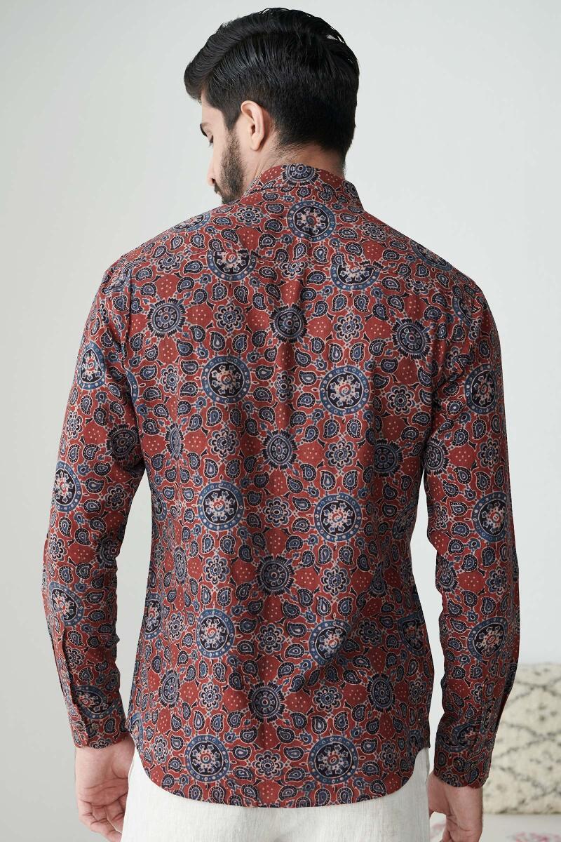 Zaid Fahad Ajrak Shirt
