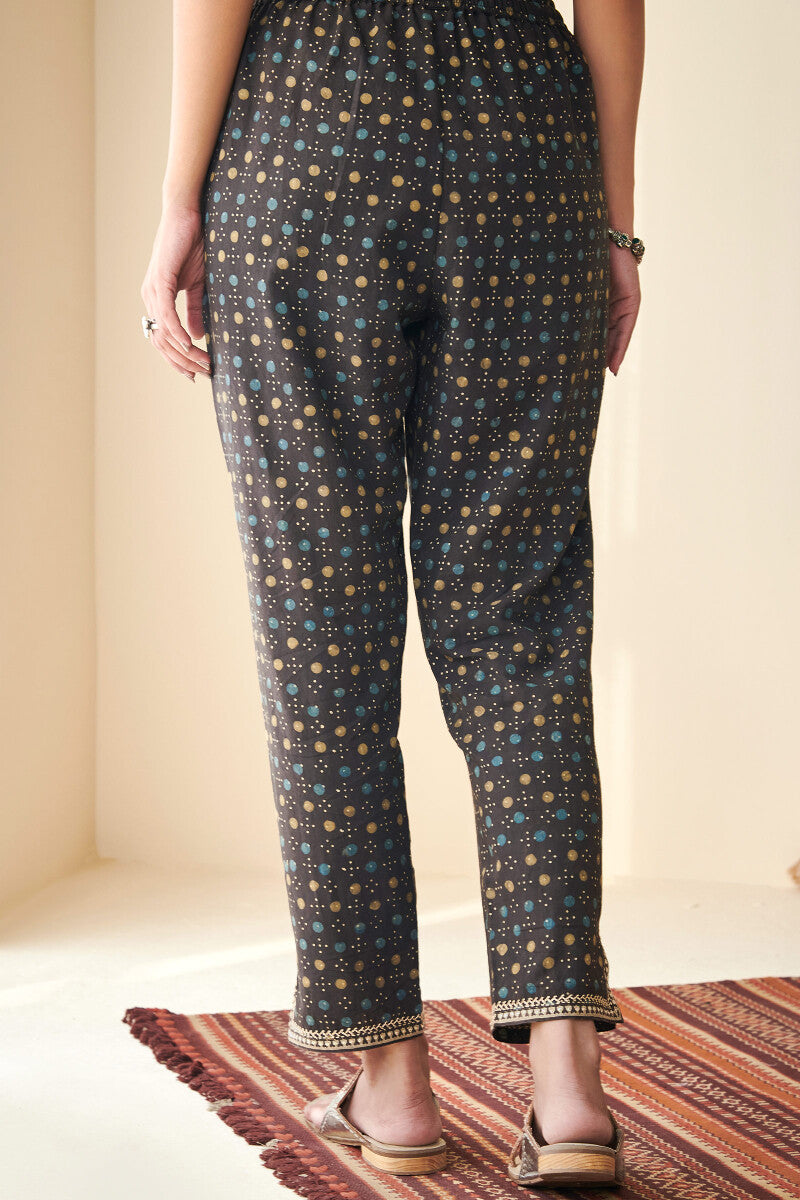 Sehra Farhat Ajrak Narrow Pants