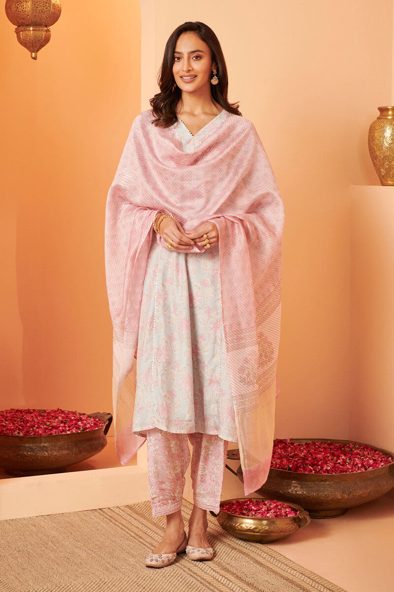 Shirin Zara Sanganeri Modal Kurta