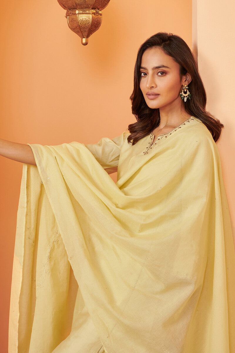 Shirin Jasmina Cotton Silk Dupatta