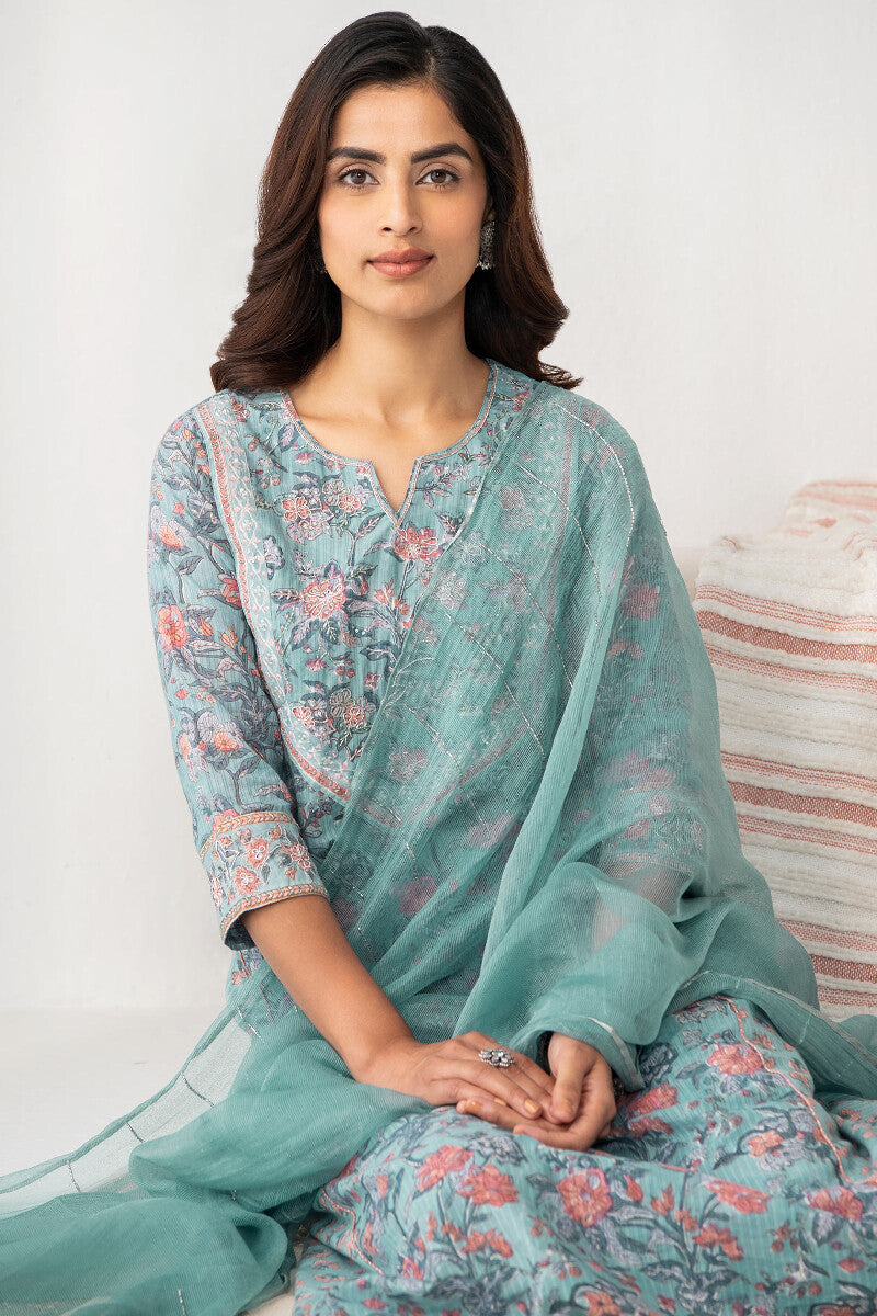 Nasrine Azaira Cotton Silk Dupatta