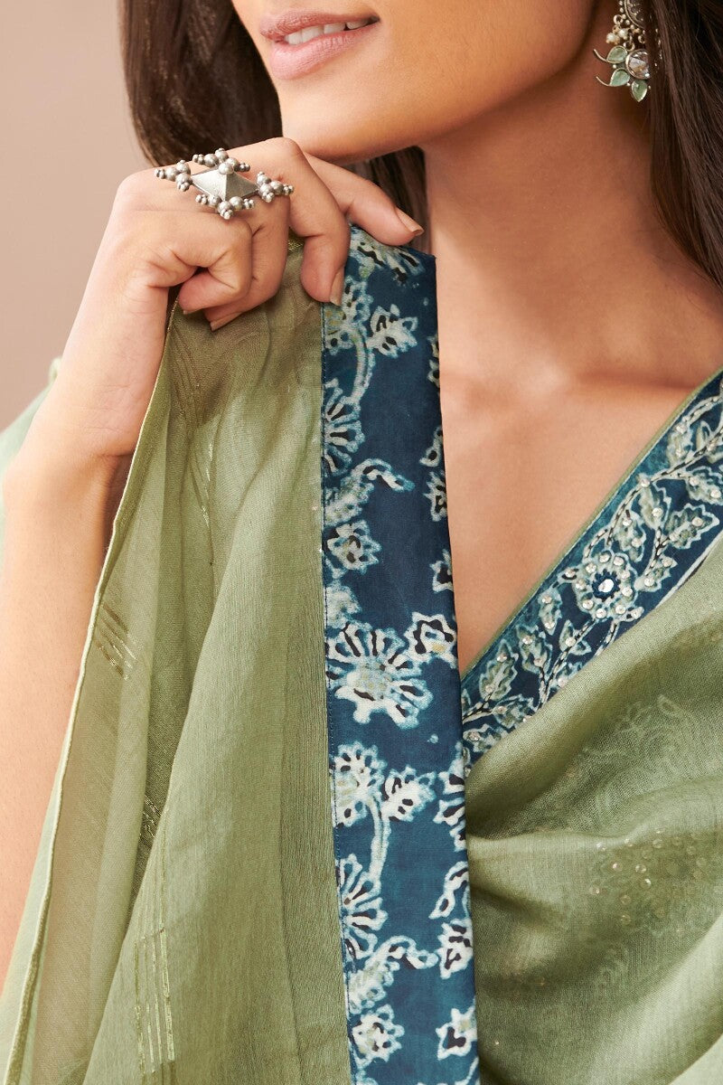 Zubeida Sabah Cotton Silk Dupatta