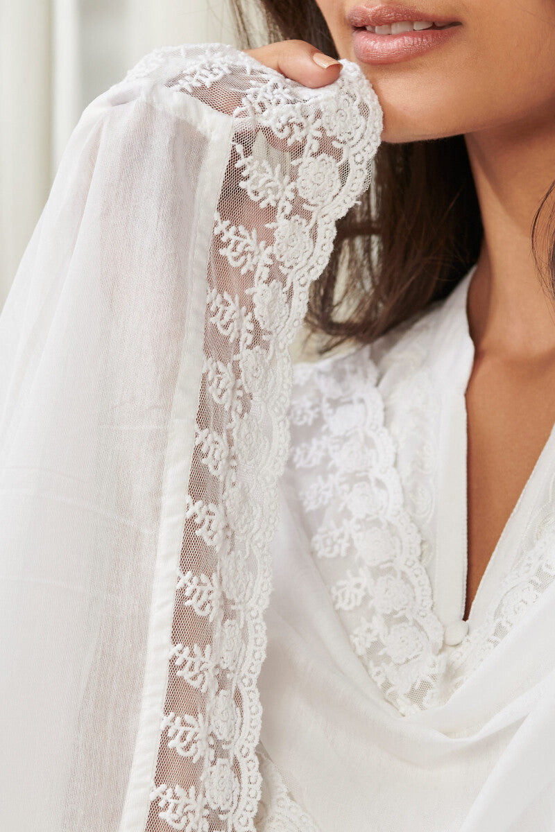 Raahat Samreen Cotton Silk Dupatta