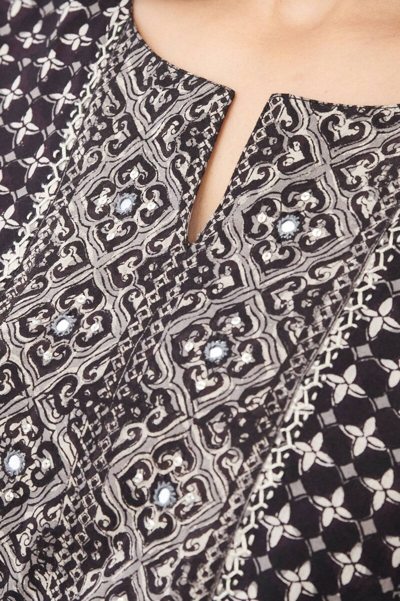 Sehra Maira Bagru Kaftan