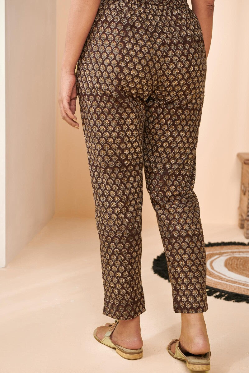 Sehra Nafisa Bagru Narrow Pants