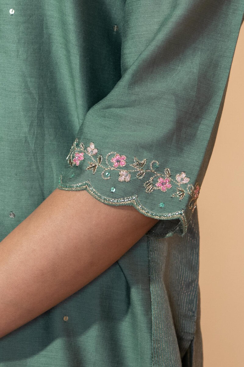 Shirin Zenia Chanderi Kurta