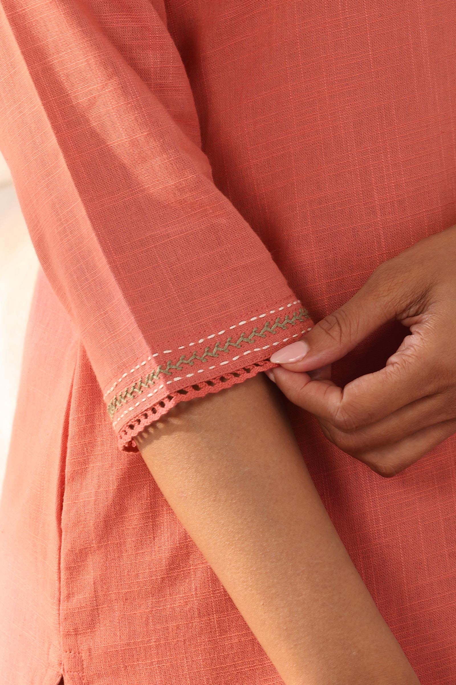 Roza Raima Pink Kurta