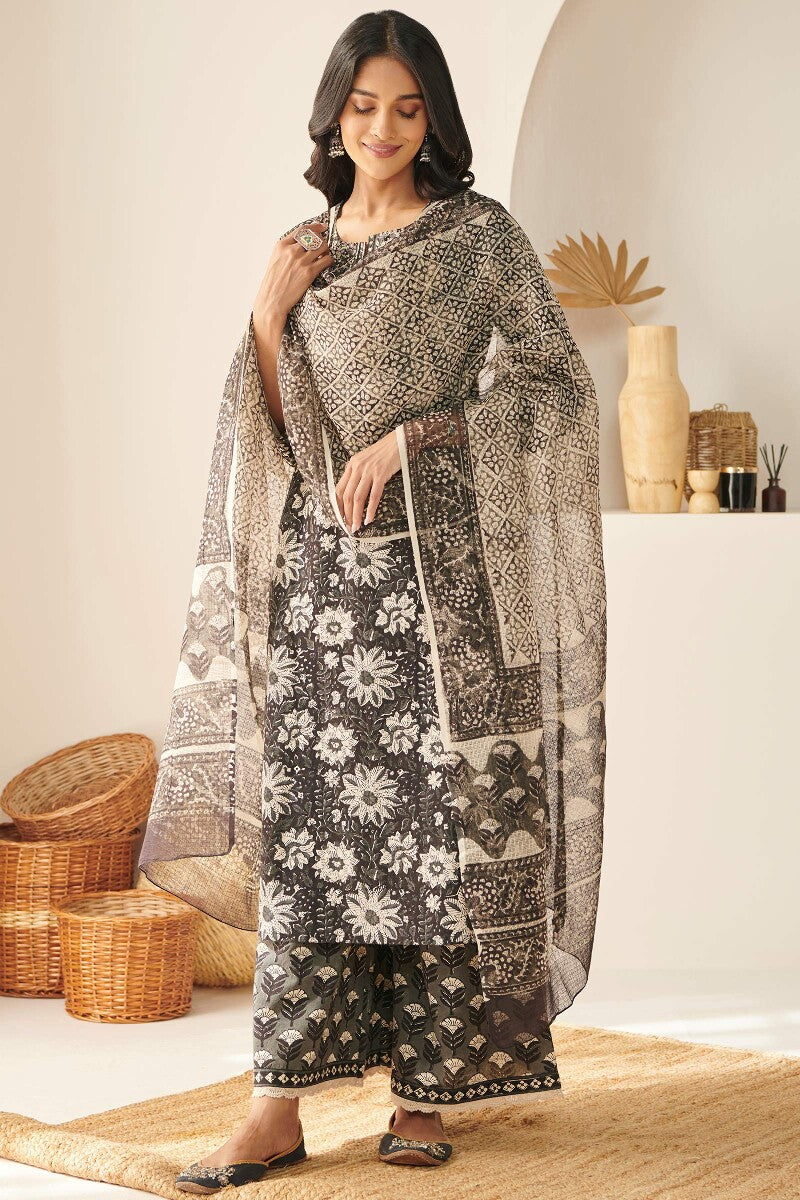 Sehra Mahira Bagru Kurta