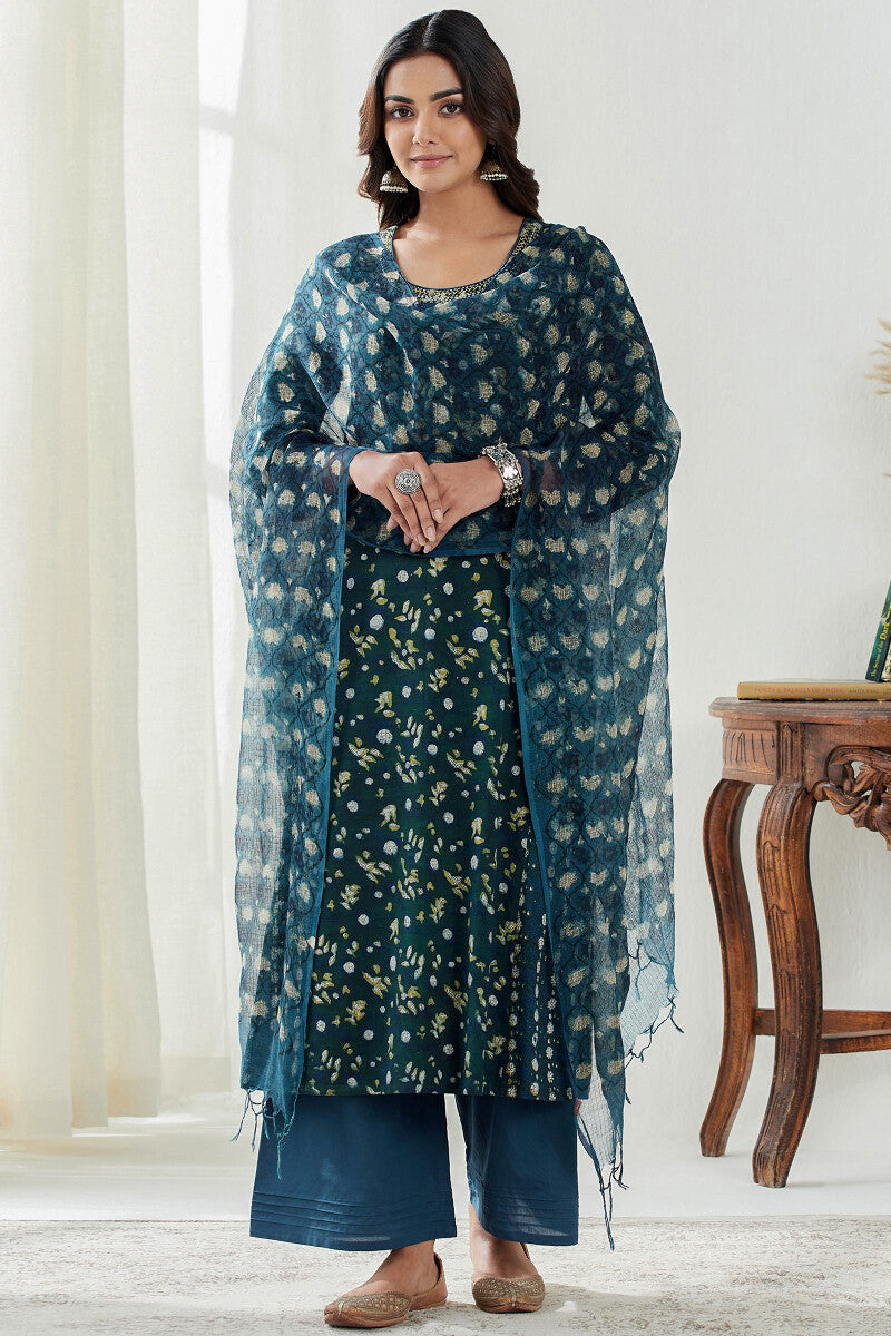 Sehra Samina Bagru Kurta
