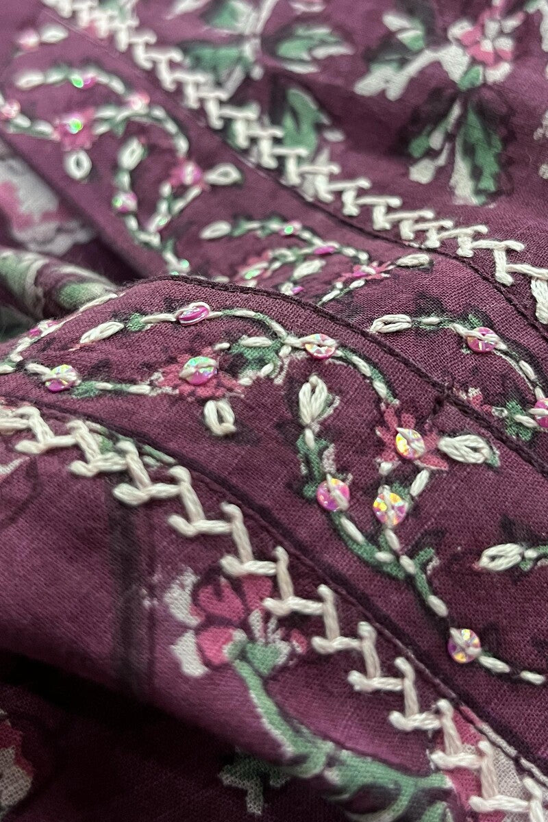 Nasrine Nadia Sanganeri Kurta