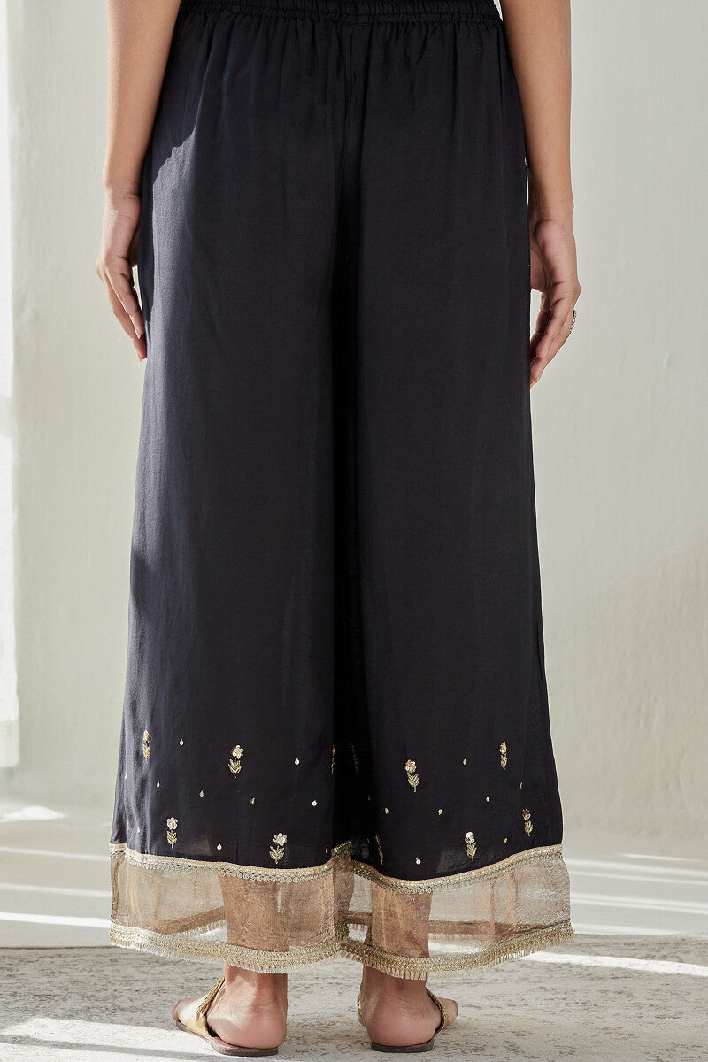 Gauhar Maira Black Modal Palazzo