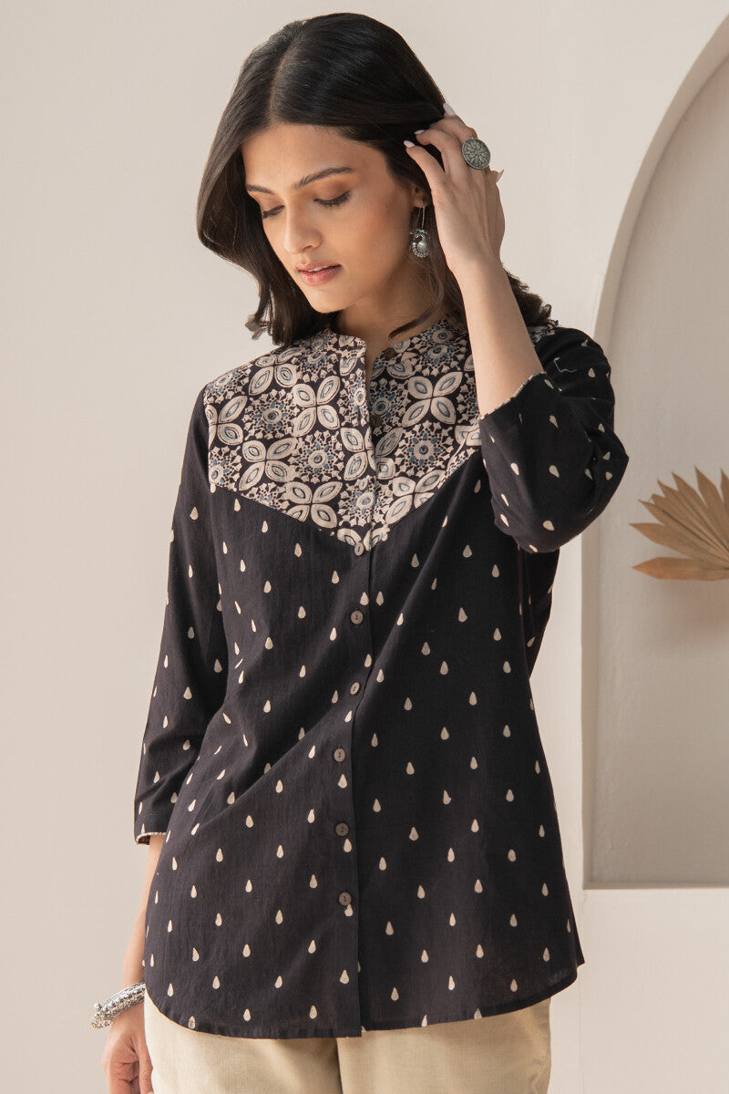 Sehra Farzana Ajrak Top