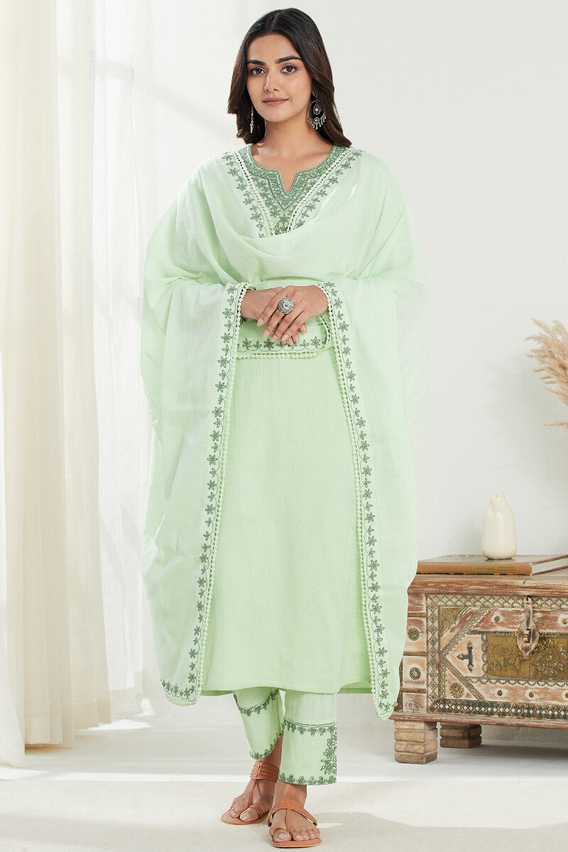 Mirza Gauhar Flax Cotton Kurta