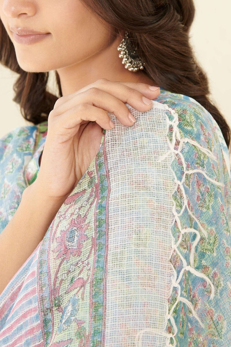 Gul Bano Zaida Sanganeri Kota Dupatta