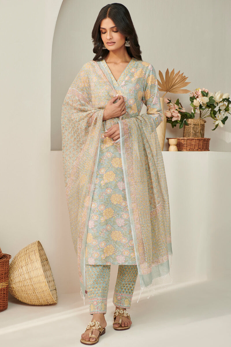 Gulshan Bagh Yasmine Sanganeri Kurta