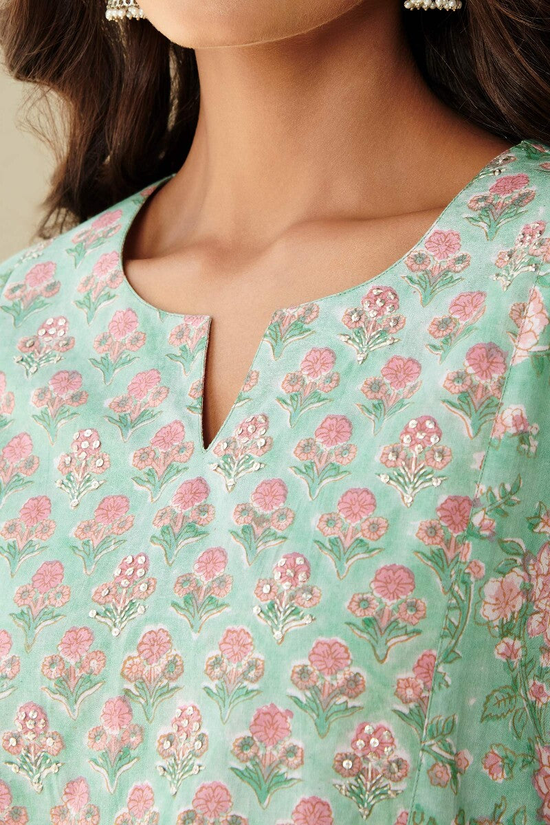 Gulshan Bagh Rumaisa Sanganeri Kurta