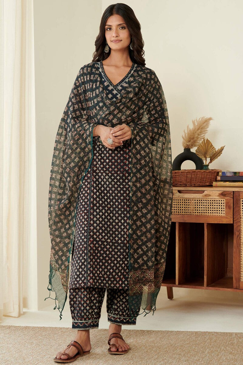 Sehra Jaya Bagru Kurta