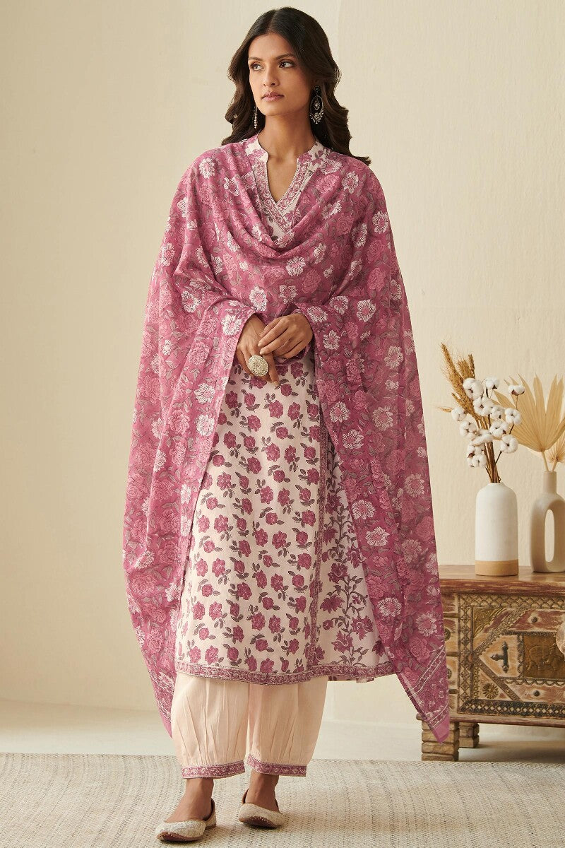 Gulbarg Farnaz Sanganeri Kurta