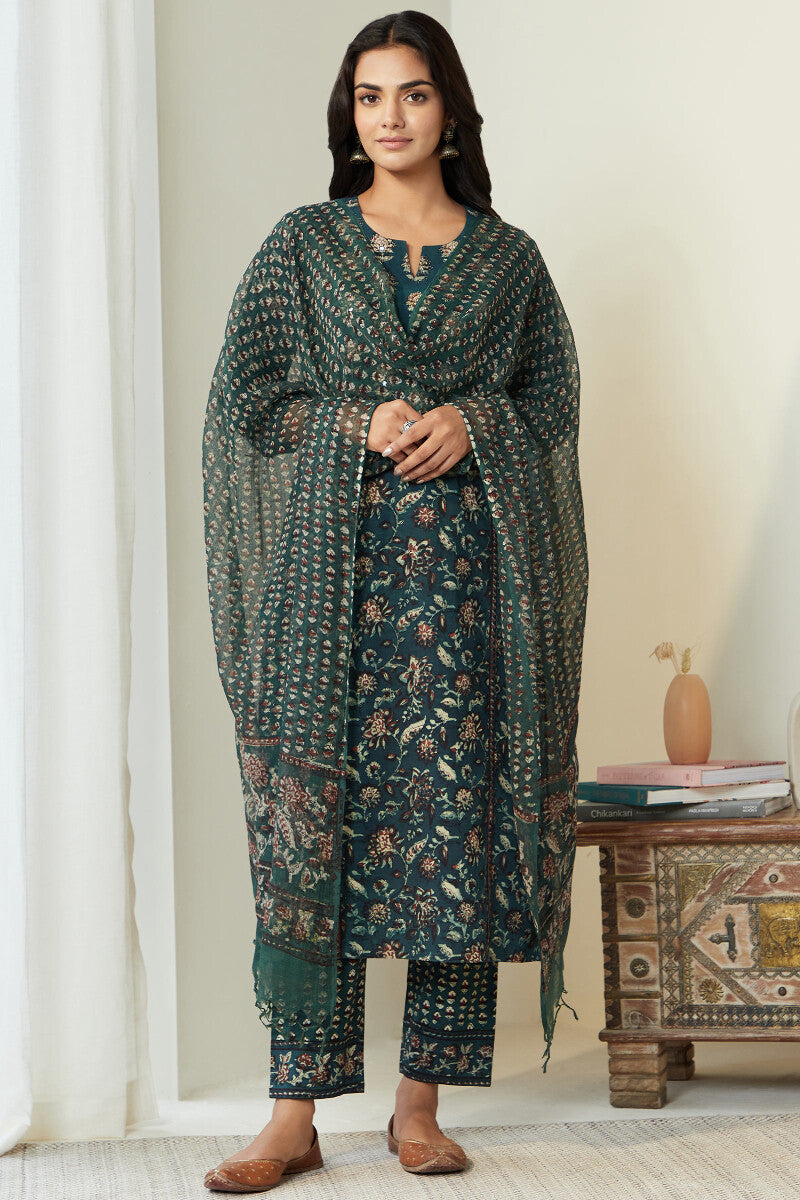 Sehra Farhat Bagru Kurta