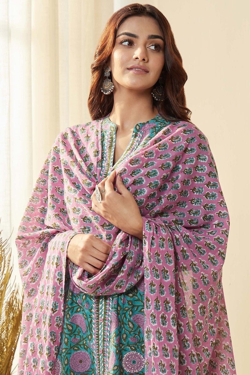 Roza Seher Sanganeri Dupatta