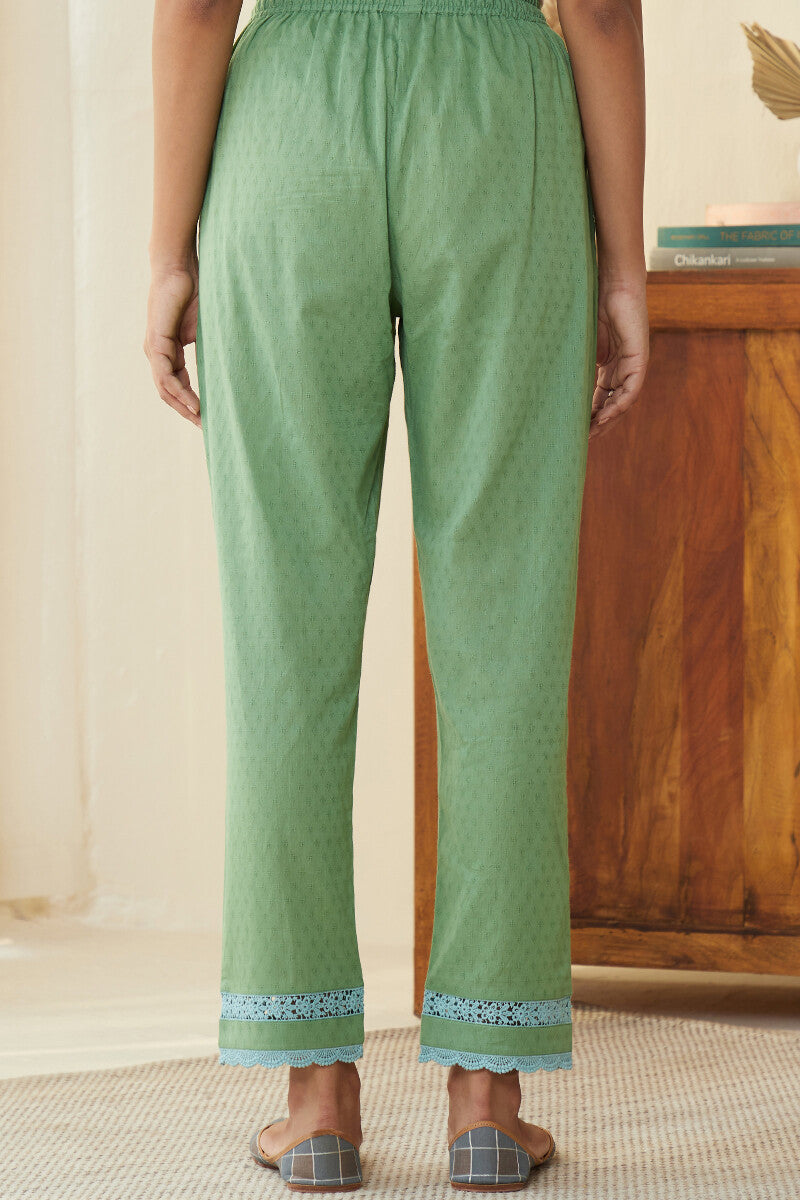 Gulnaz Seher Dobby Narrow Pants