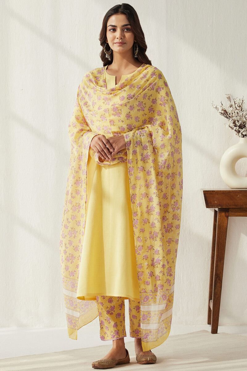 Gulbarg Sahira Flax Cotton Kurta