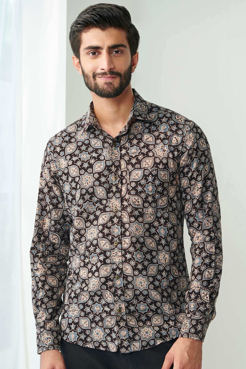 Zaid Aayan Ajrak Shirt
