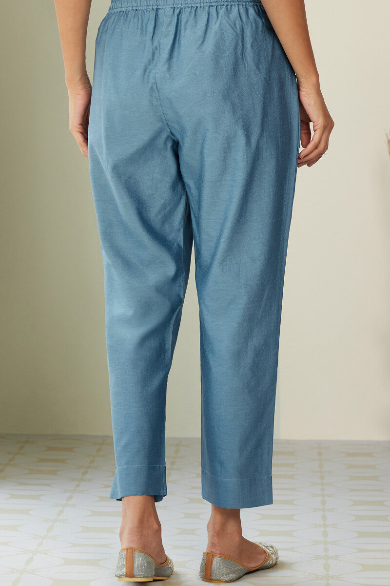 Mehrunissa Saira Chanderi Narrow Pants