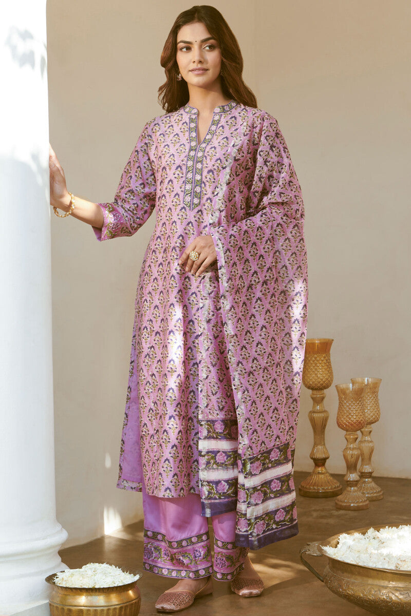 Mehrunissa Sahira Chanderi Kurta