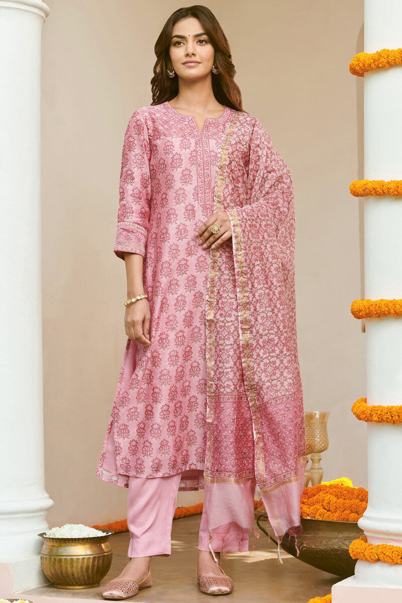 Mehrunissa Aliah Chanderi Kurta